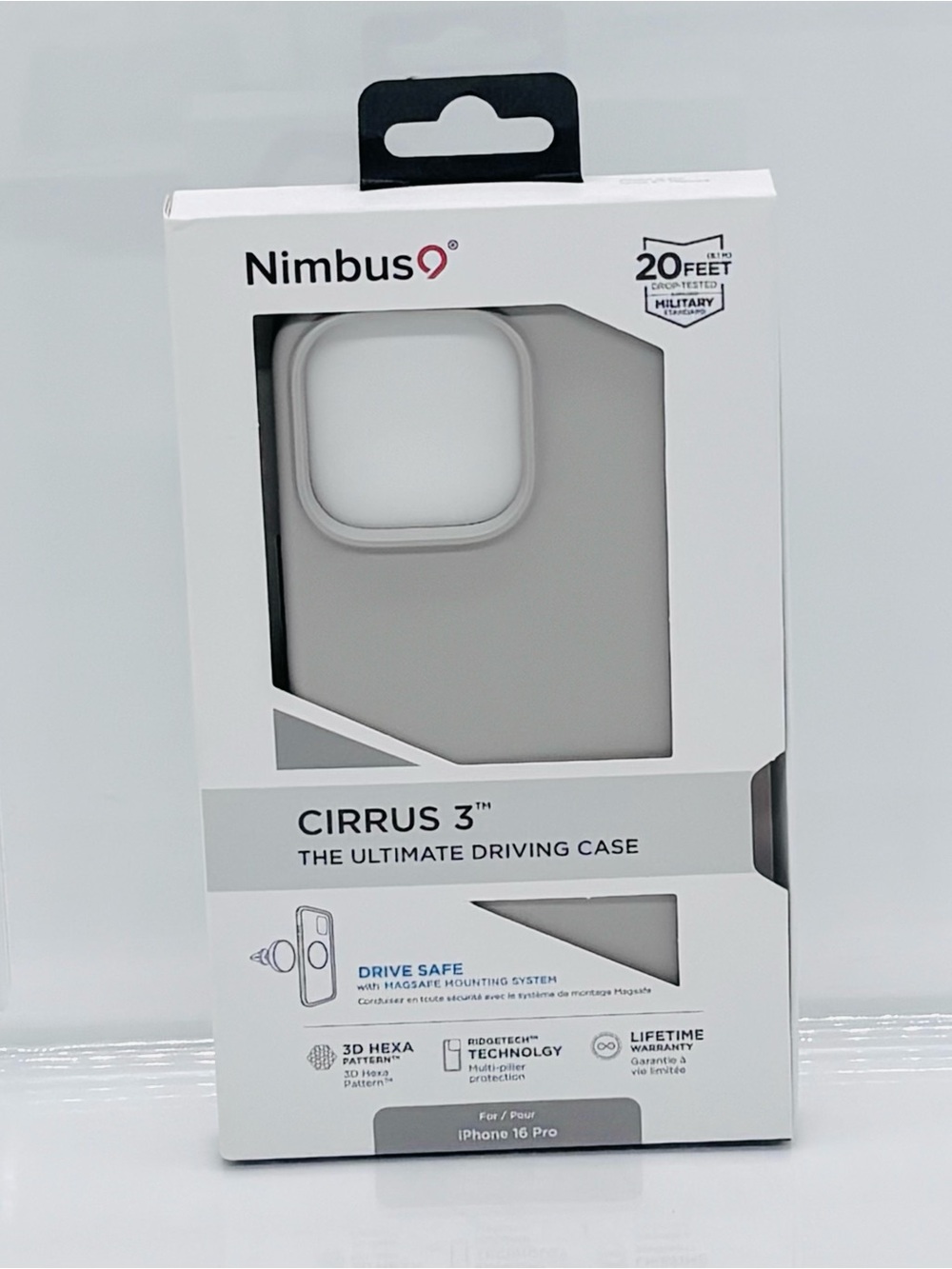 Nimbus9 iPhone 16 Pro Cirrus 3 Titanium MagSafe Case 20 Ft Drop Protection New